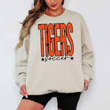 Tigers Soccer Star Power Team Sports DTF Print