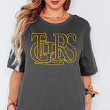 Tigers Weave DTF Print