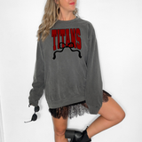 Titans Team Arch with Bow DTF Print