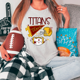 Titans Football Retrocollage DTF Print