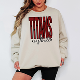 Titans Softball Star Power Team Sports DTF Print