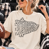 Preppy Touch Down Pennant Screen Print Transfer