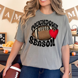 Touchdown Season Football With Heart DTF Print