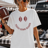 Touch Down Season Smile Screen Print Transfer