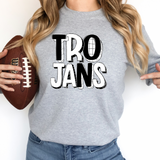 Trojans TUX deluxe dtf print