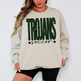 Trojans Soccer Star Power Team Sports DTF Print