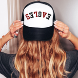 Eagles Upside Down Arch Varsity Team DTF Print