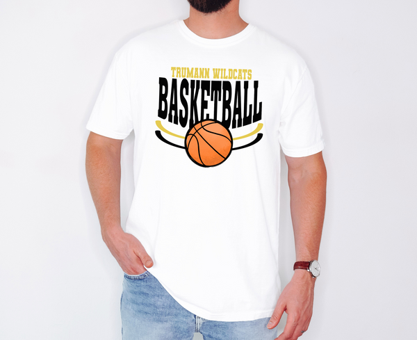 Trumann Wildcats Basketball DTF Print