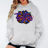 Twister Glitter POMPOM Leopard DTF Print