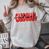 Cardinals Two Tone DTF Print