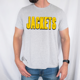 Jackets Unisex Shadow Team Black and White DTF Print