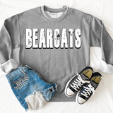 Bearcats Unisex Shadow Team Black and White DTF Print