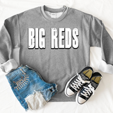 Big Reds Unisex Shadow Team Black and White DTF Print