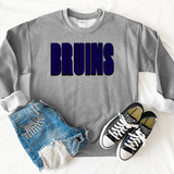 Bruins Unisex Shadow Team Black and White DTF Print