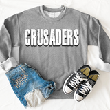 Crusaders Unisex Shadow Team Black and White DTF Print