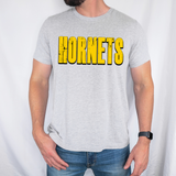 Hornets Unisex Shadow Team Black and White DTF Print