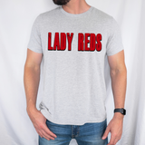 Lady Reds Unisex Shadow Team Black and White DTF Print
