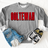 Ooltewah Unisex Shadow Team Black and White DTF Print