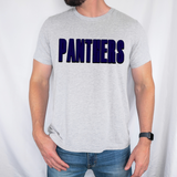Panthers Unisex Shadow Team Black and White DTF Print
