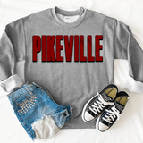 Pikeville Unisex Shadow Team Black and White DTF Print
