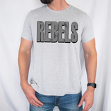 Rebels Unisex Shadow Team Black and White DTF Print