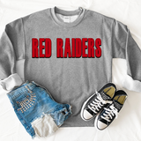 Red Raiders Unisex Shadow Team Black and White DTF Print