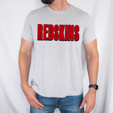 Redskins Unisex Shadow Team Black and White DTF Print