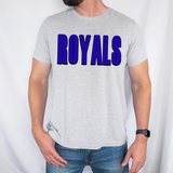 Royals Unisex Shadow Team Black and White DTF Print