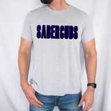Sabercubs Unisex Shadow Team Black and White DTF Print