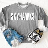 Skyhawks Unisex Shadow Team Black and White DTF Print