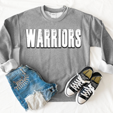 Warriors Unisex Shadow Team Black and White DTF Print