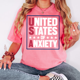United States of Anxiety 02 DTF Print