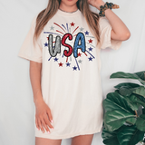 Fireworks USA Faux Glitter DTF Print