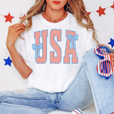 USA Preppy stripes DTF Print