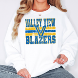 Valley View Blazers Generic Grunge DTF Print