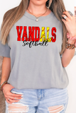 Vandals Sport Grunge DTF Print