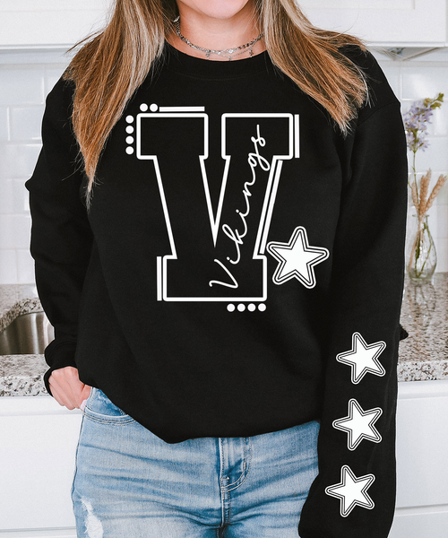Vikings Alpha Star 06 DTF Print