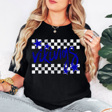 Vikings Checker Star DTF Print