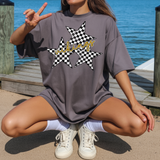 Vikings Checker Star Trio DTF Print