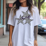 Vikings Checker Star Trio DTF Print