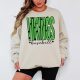 Vikings Baseball Star Power Team Sports DTF Print