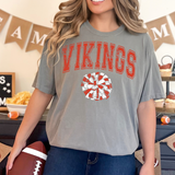 Vikings Cheer Arch Distressed DTF Print