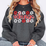 Vikings Daisy Row DTF Print