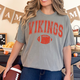 Vikings Football Arch Distressed DTF Print