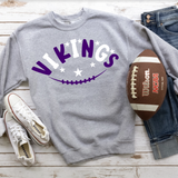 Vikings Football Star DTF Print