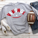 Vikings Football Star DTF Print