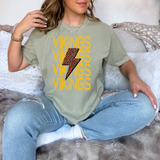 Vikings Baseball Bolt DTF Print