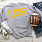 Vikings Football Arched DTF Print