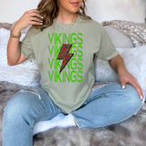 Vikings Baseball Bolt DTF Print