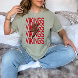 Vikings Baseball Bolt DTF Print